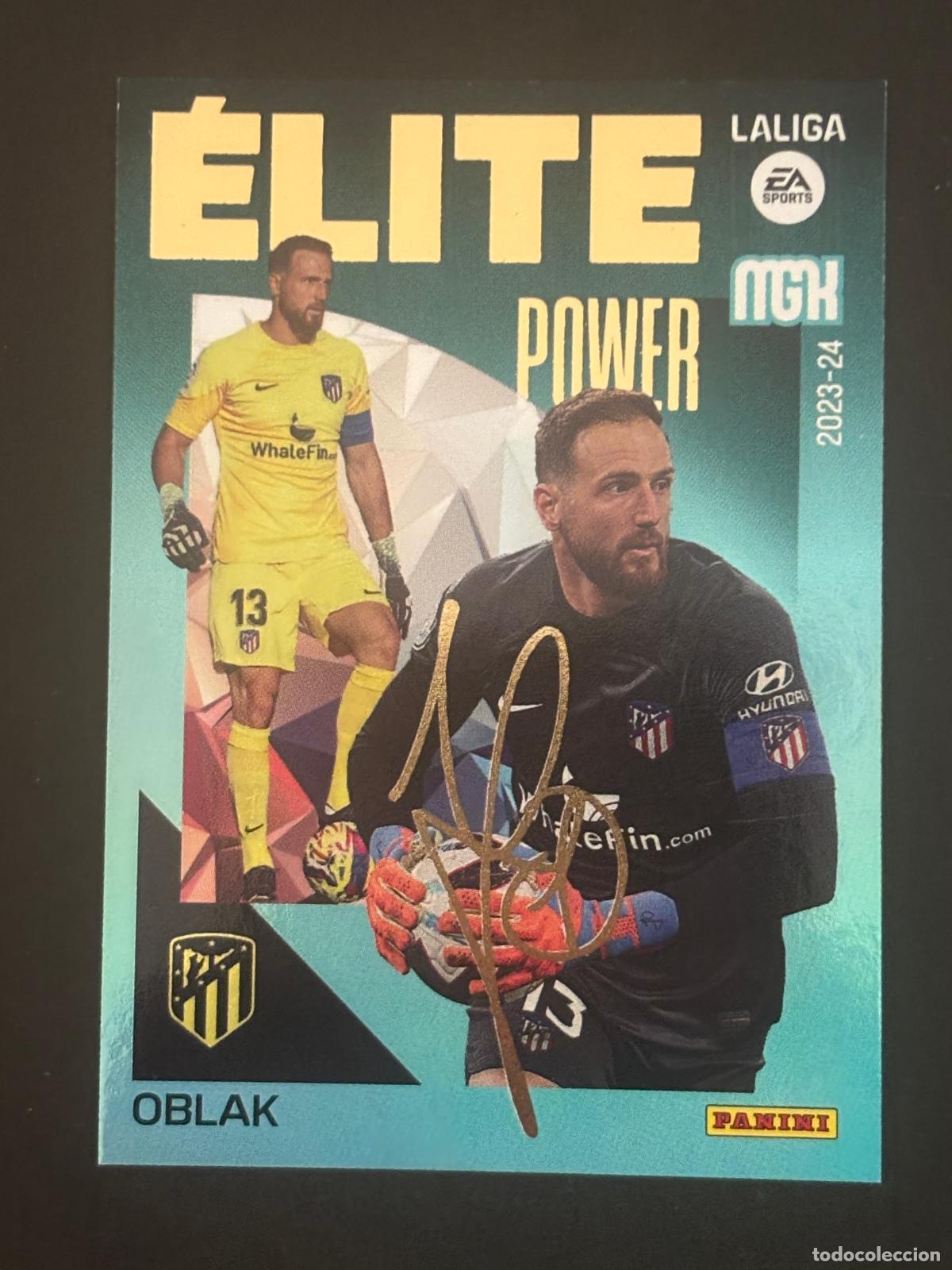 Football Stickers: 12P OBLAK AT MADRID &Eacute;LITE POWER MEGACRACKS MGK 23-24 2023-2024 PANINI LIGA