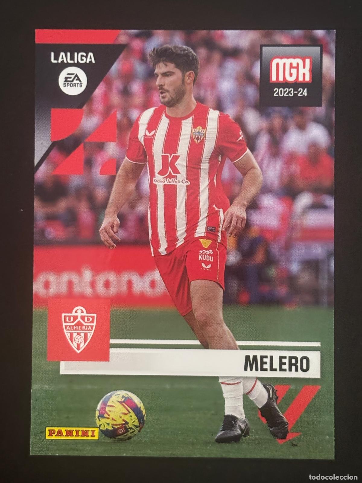 Cromos de f&uacute;tbol: 47 MELERO ALMERIA MEGACRACKS MGK 23-24 2023-2024 PANINI LIGA