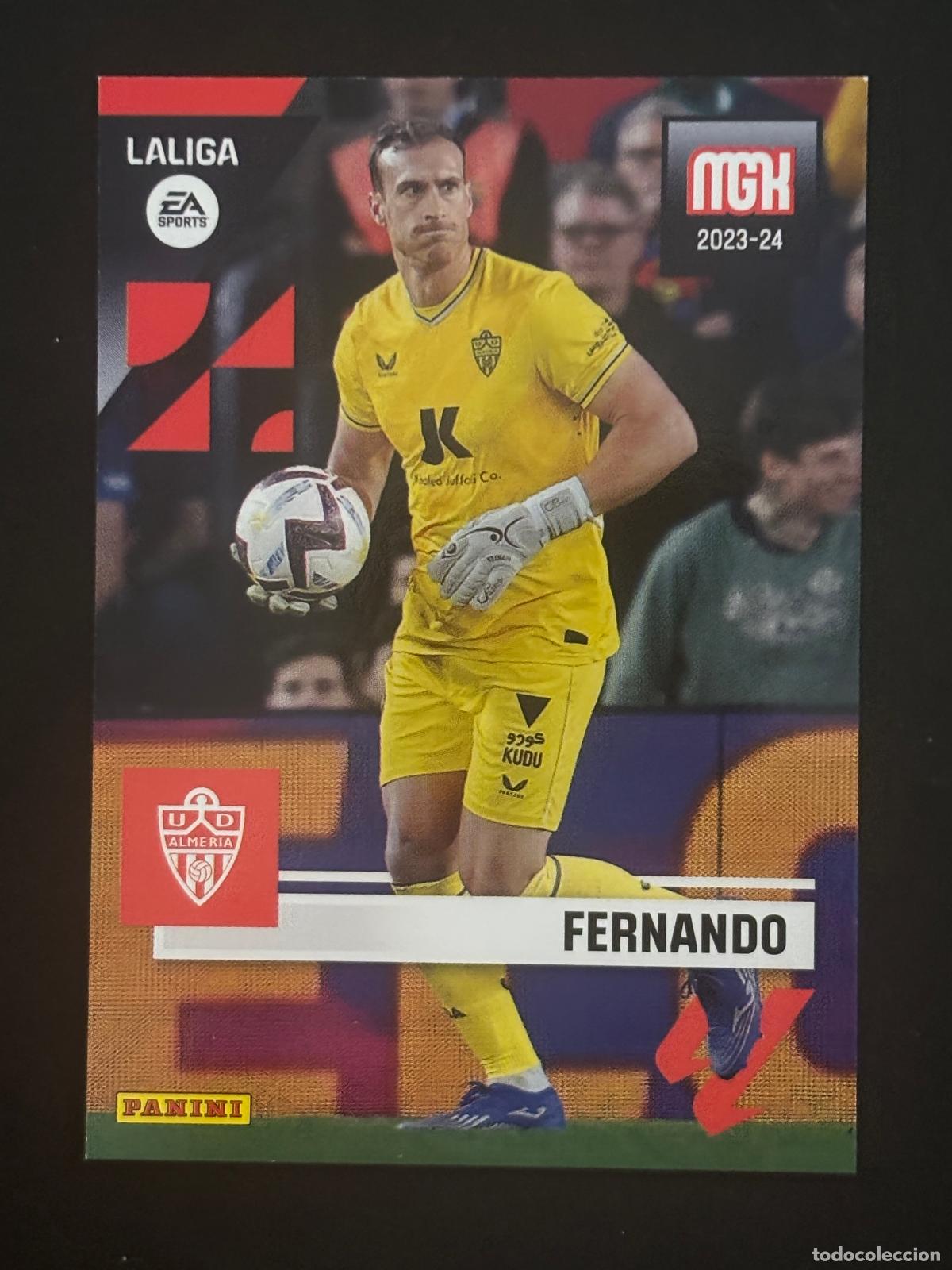Cromos de f&uacute;tbol: 38 FERNANDO ALMERIA MEGACRACKS MGK 23-24 2023-2024 PANINI LIGA