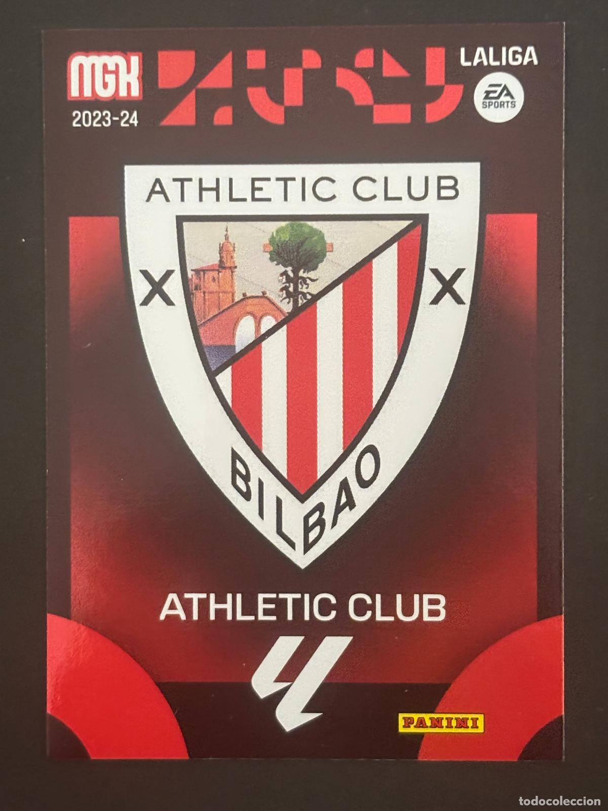 Cartes &agrave; collectionner de Football: 55 ESCUDO AT BILBAO MEGACRACKS MGK 23-24 2023-2024 PANINI LIGA