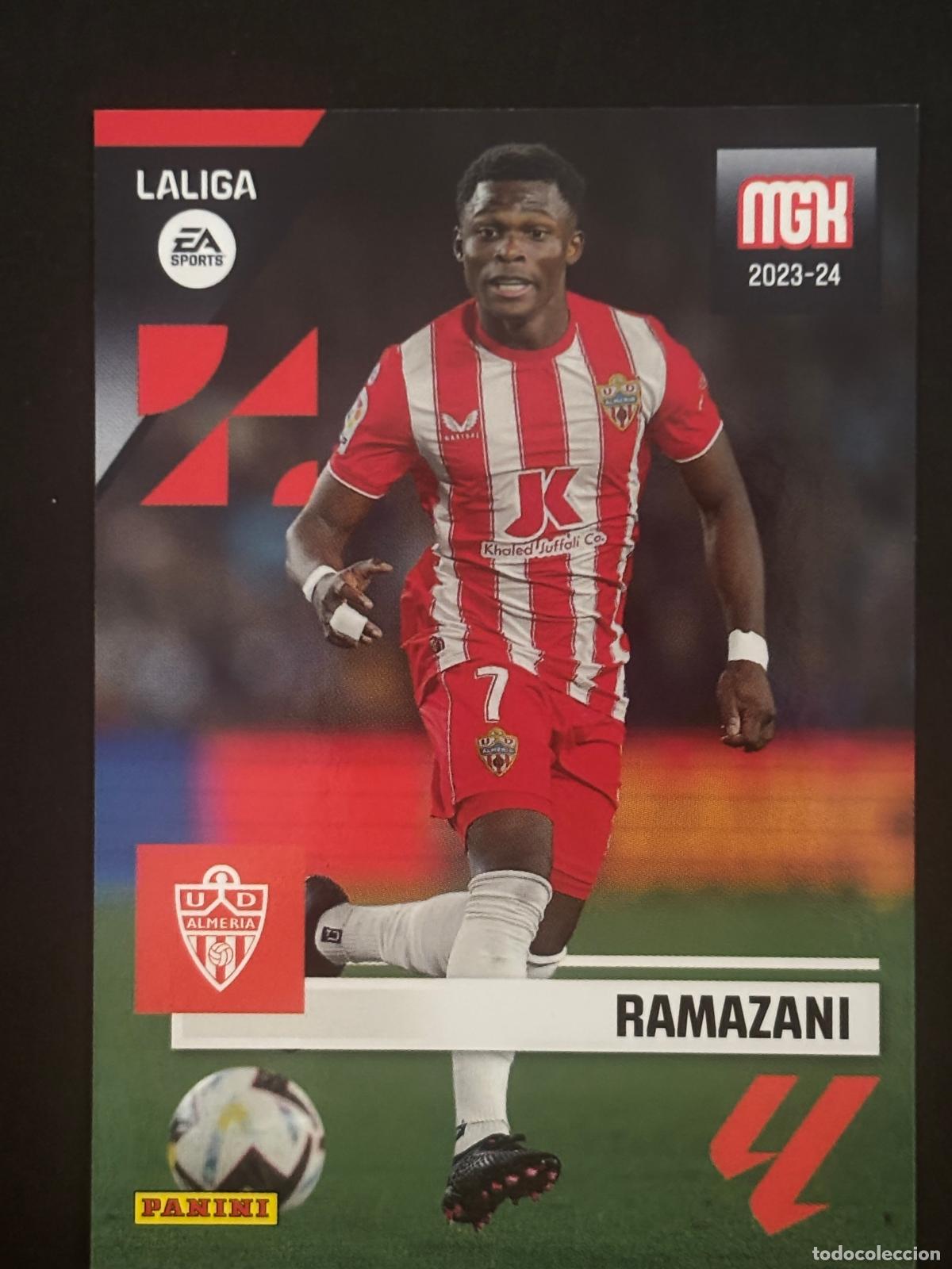Cartes &agrave; collectionner de Football: 50 RAMAZANI ALMERIA MEGACRACKS MGK 23-24 2023-2024 PANINI LIGA