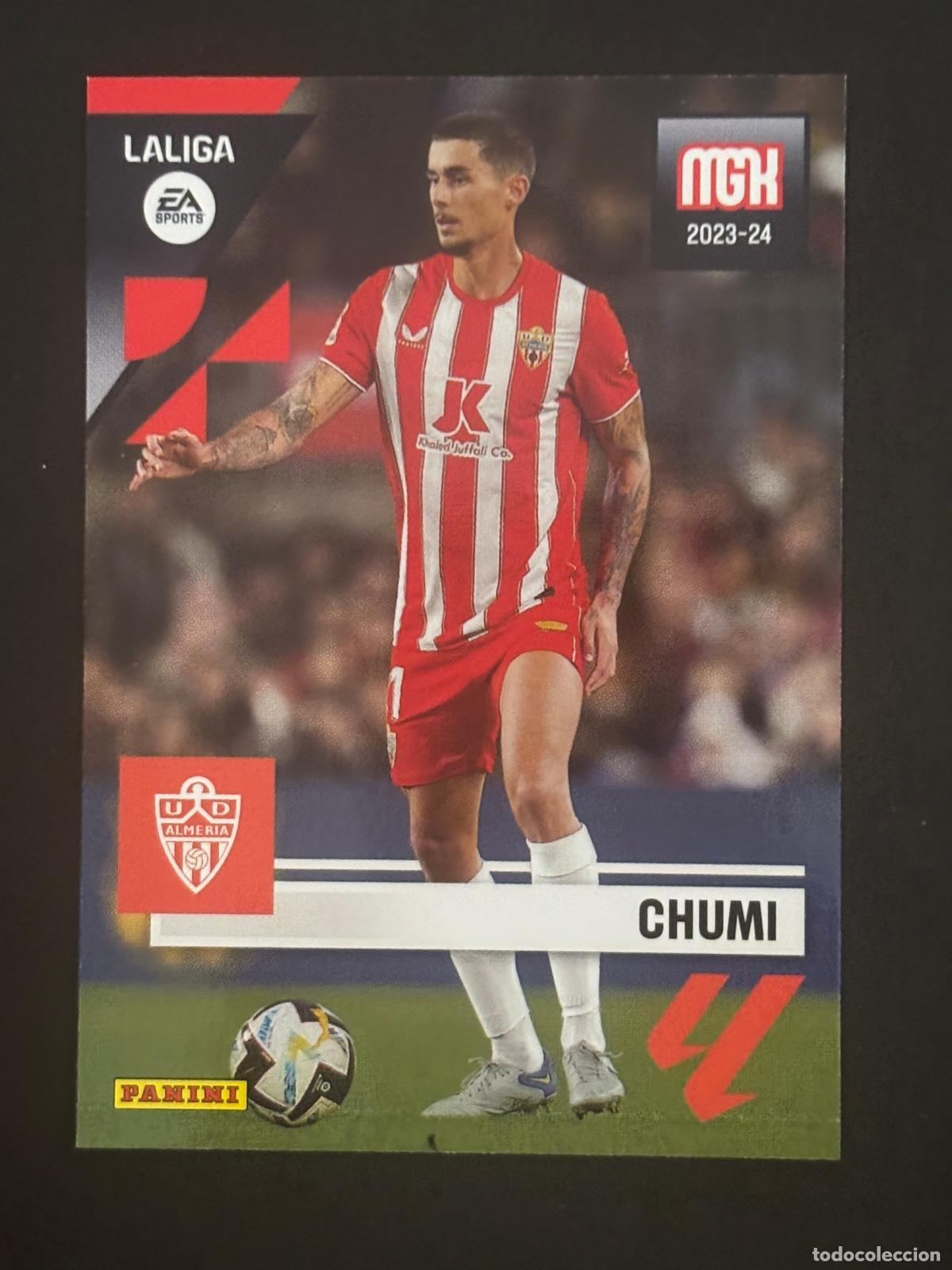 Cartes &agrave; collectionner de Football: 41 CHUMI ALMERIA MEGACRACKS MGK 23-24 2023-2024 PANINI LIGA