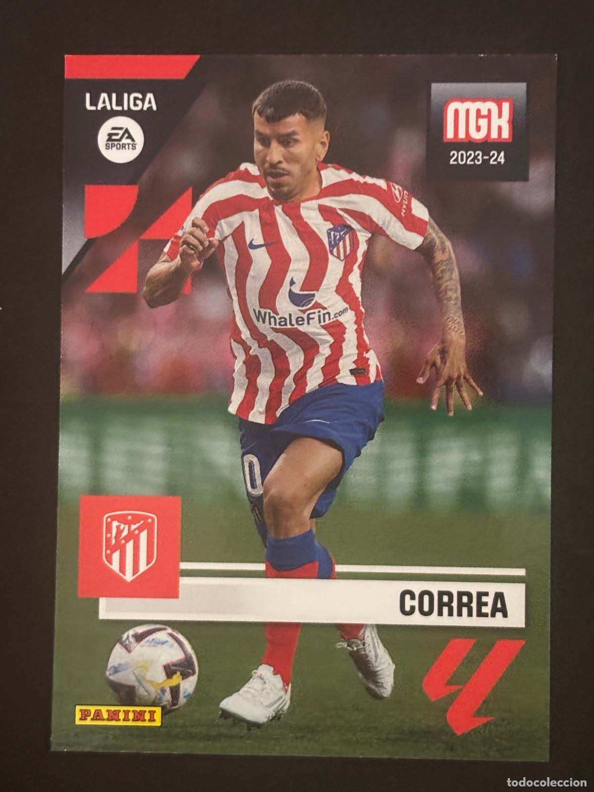 Cartes &agrave; collectionner de Football: 87 CORREA AT MADRID MEGACRACKS MGK 23-24 2023-2024 PANINI LIGA