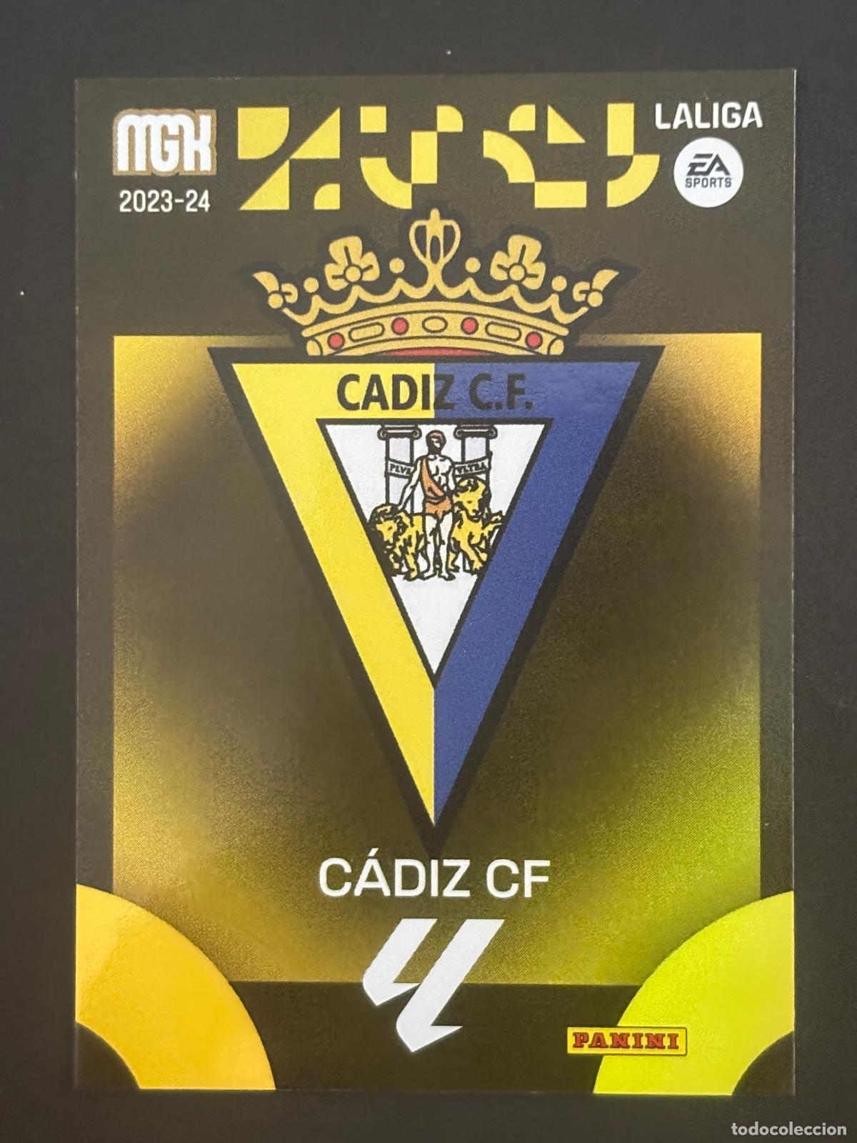 Cartes &agrave; collectionner de Football: 127 ESCUDO CADIZ MEGACRACKS MGK 23-24 2023-2024 PANINI LIGA
