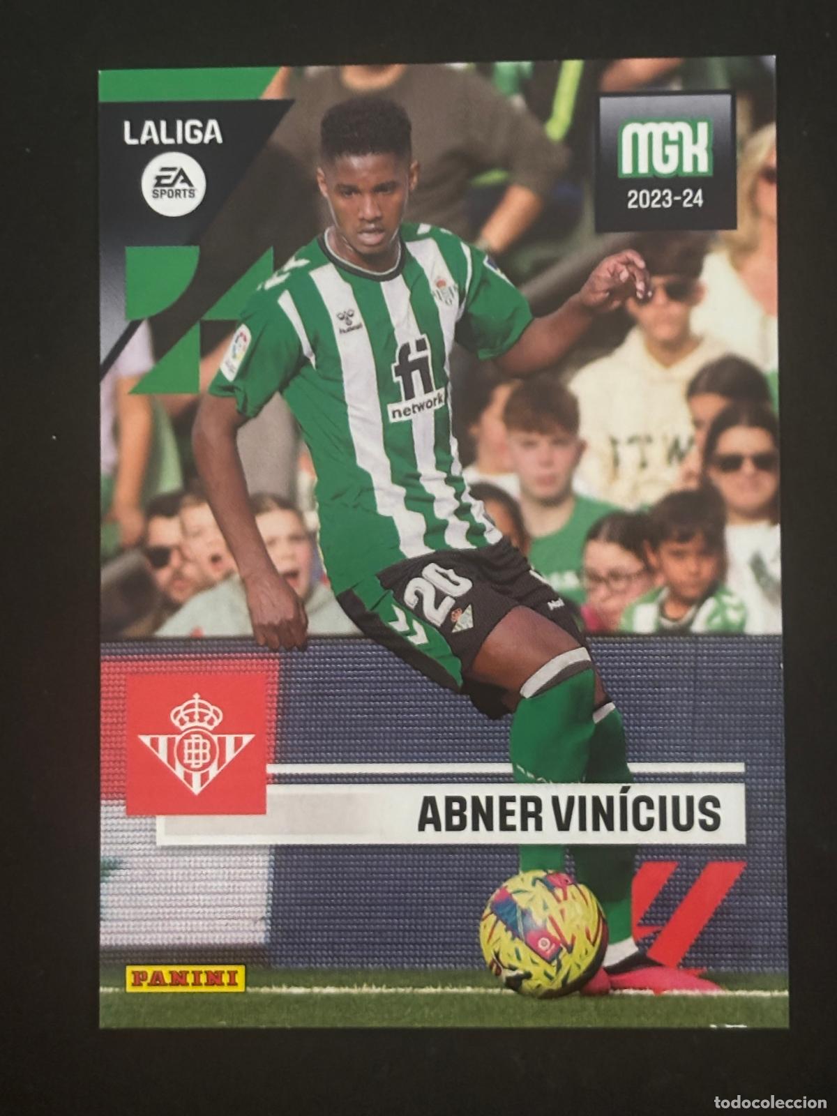 Cartes &agrave; collectionner de Football: 116 ABNER VIN&Iacute;CIUS BETIS MEGACRACKS MGK 23-24 2023-2024 PANINI LIGA