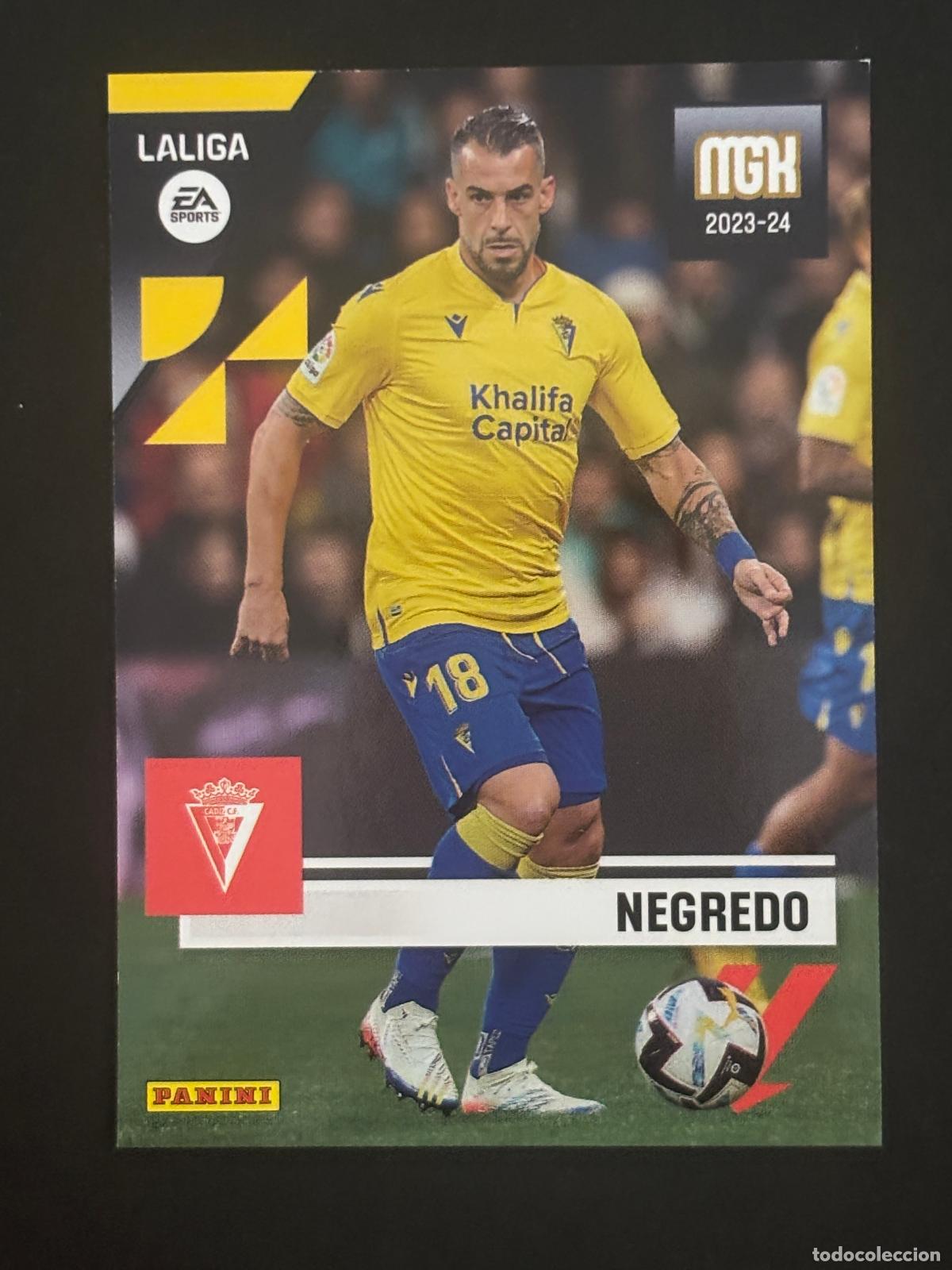 Cartes &agrave; collectionner de Football: 144 NEGREDO CADIZ MEGACRACKS MGK 23-24 2023-2024 PANINI LIGA
