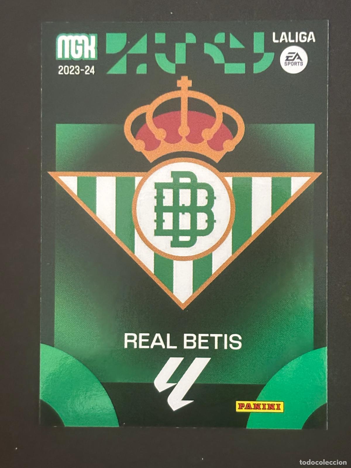 Cartes &agrave; collectionner de Football: 109 ESCUDO BETIS MEGACRACKS MGK 23-24 2023-2024 PANINI LIGA