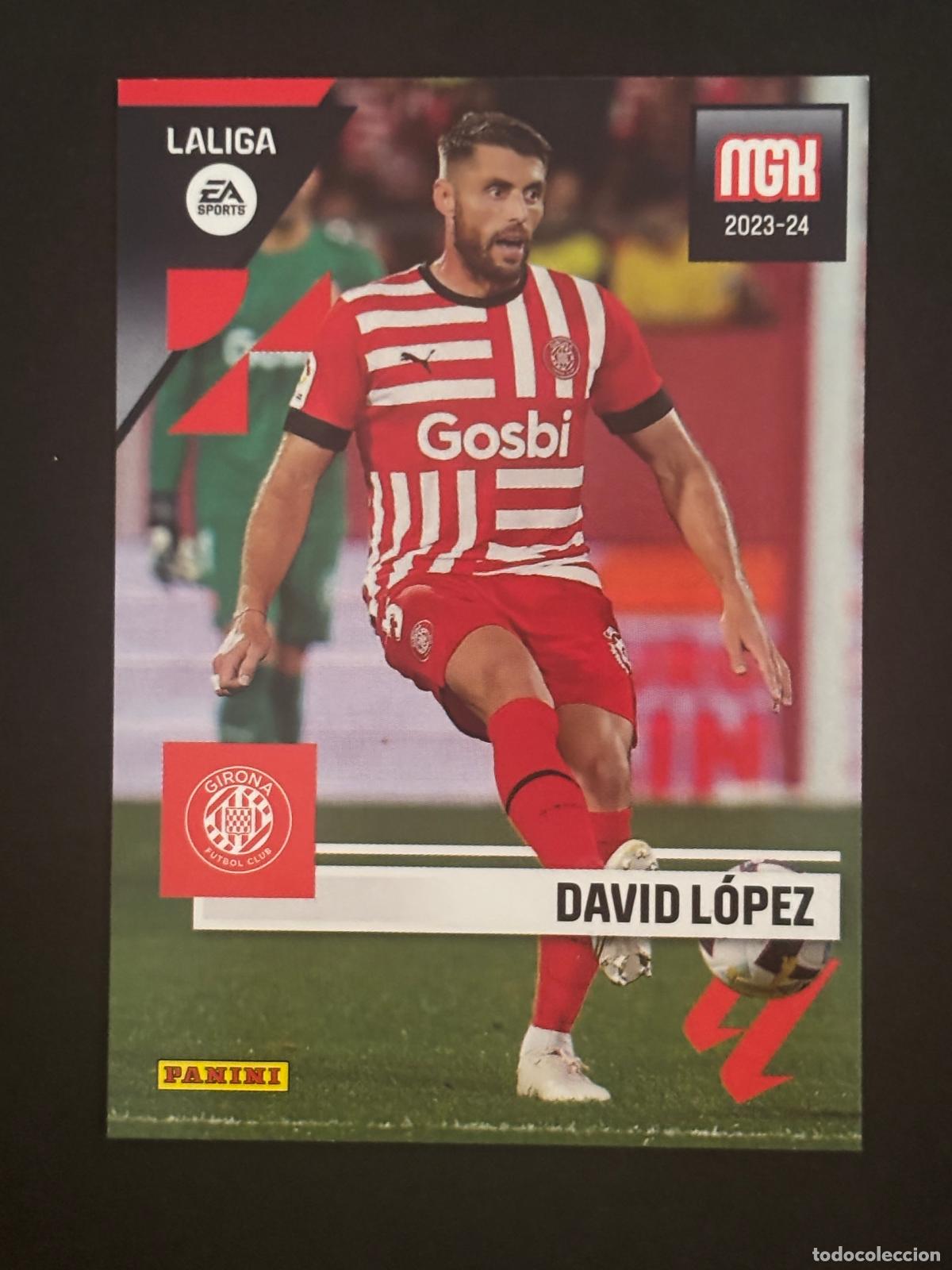 Cartes &agrave; collectionner de Football: 186 DAVID L&Oacute;PEZ GIRONA MEGACRACKS MGK 23-24 2023-2024 PANINI LIGA