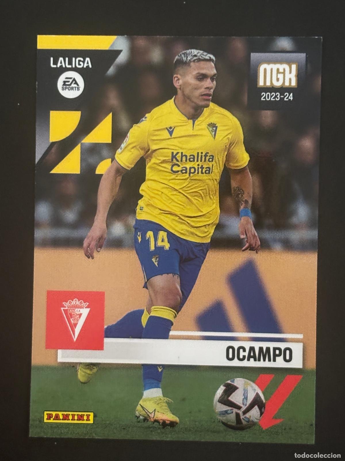 Cartes &agrave; collectionner de Football: 140 OCAMPO CADIZ MEGACRACKS MGK 23-24 2023-2024 PANINI LIGA