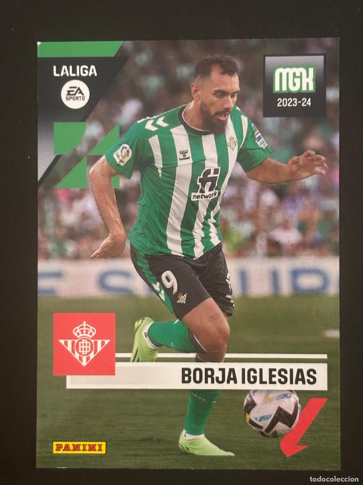 Cartes &agrave; collectionner de Football: 125 BORJA IGLESIAS BETIS MEGACRACKS MGK 23-24 2023-2024 PANINI LIGA