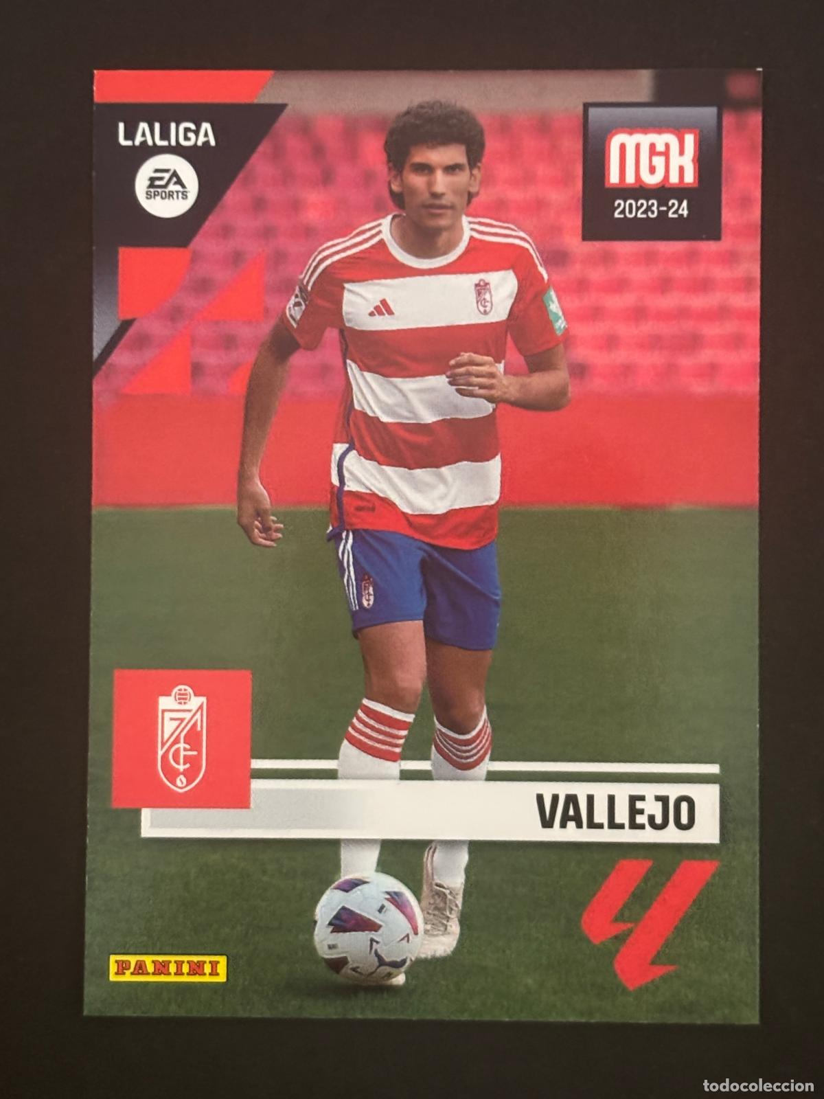 Cromos de Futebol: 206 VALLEJO GRANADA 2&ordf; EDICI&Oacute;N MEGACRACKS MGK 23-24 2023-2024 PANINI LIGA