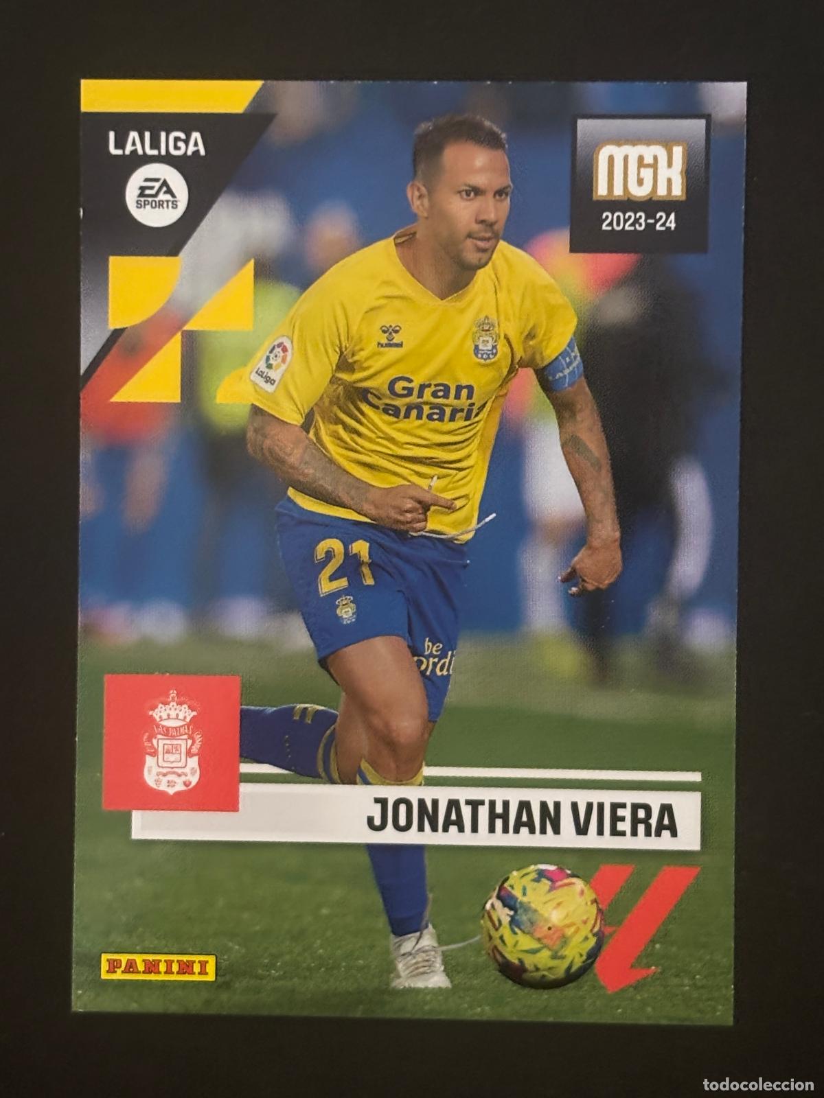 Cromos de Futebol: 229 JONATHAN VIERA LAS PALMAS MEGACRACKS MGK 23-24 2023-2024 PANINI LIGA