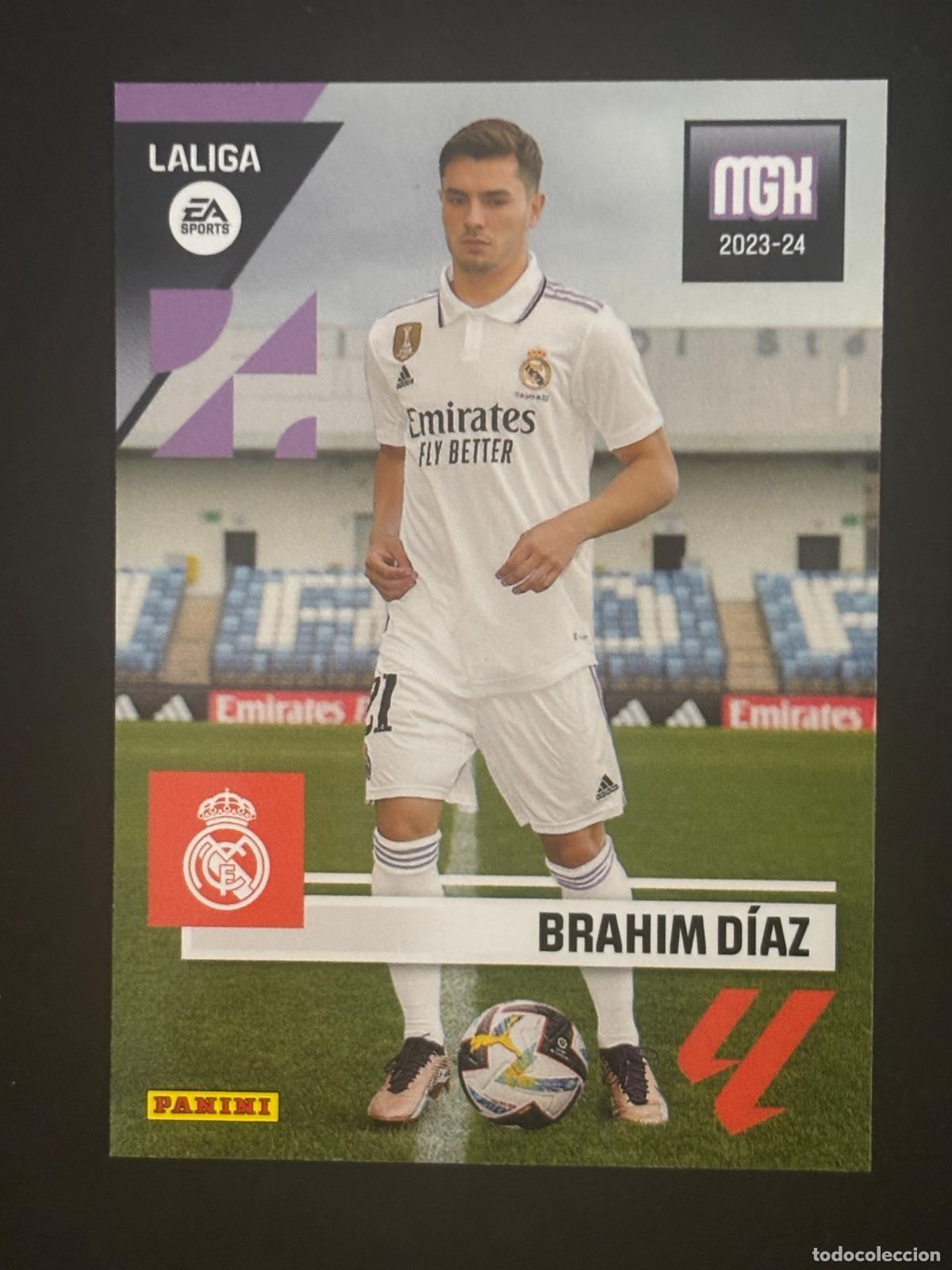 Cromos de Futebol: 249 BRAHIM D&Iacute;AZ REAL MADRID MEGACRACKS MGK 23-24 2023-2024 PANINI LIGA