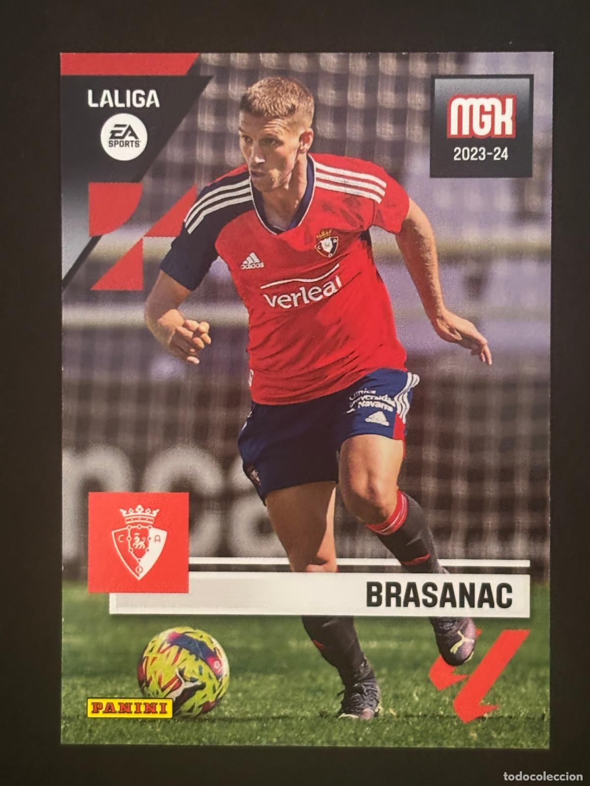 Cromos de Futebol: 281 BRASANAC OSASUNA MEGACRACKS MGK 23-24 2023-2024 PANINI LIGA