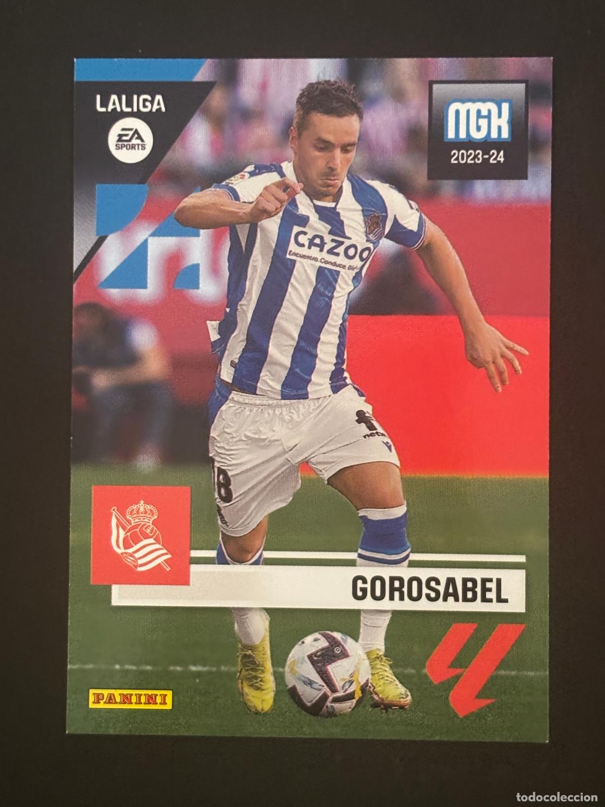 Fu&szlig;ball-Sticker: 310 GOROSABEL REAL SOCIEDAD MEGACRACKS MGK 23-24 2023-2024 PANINI LIGA