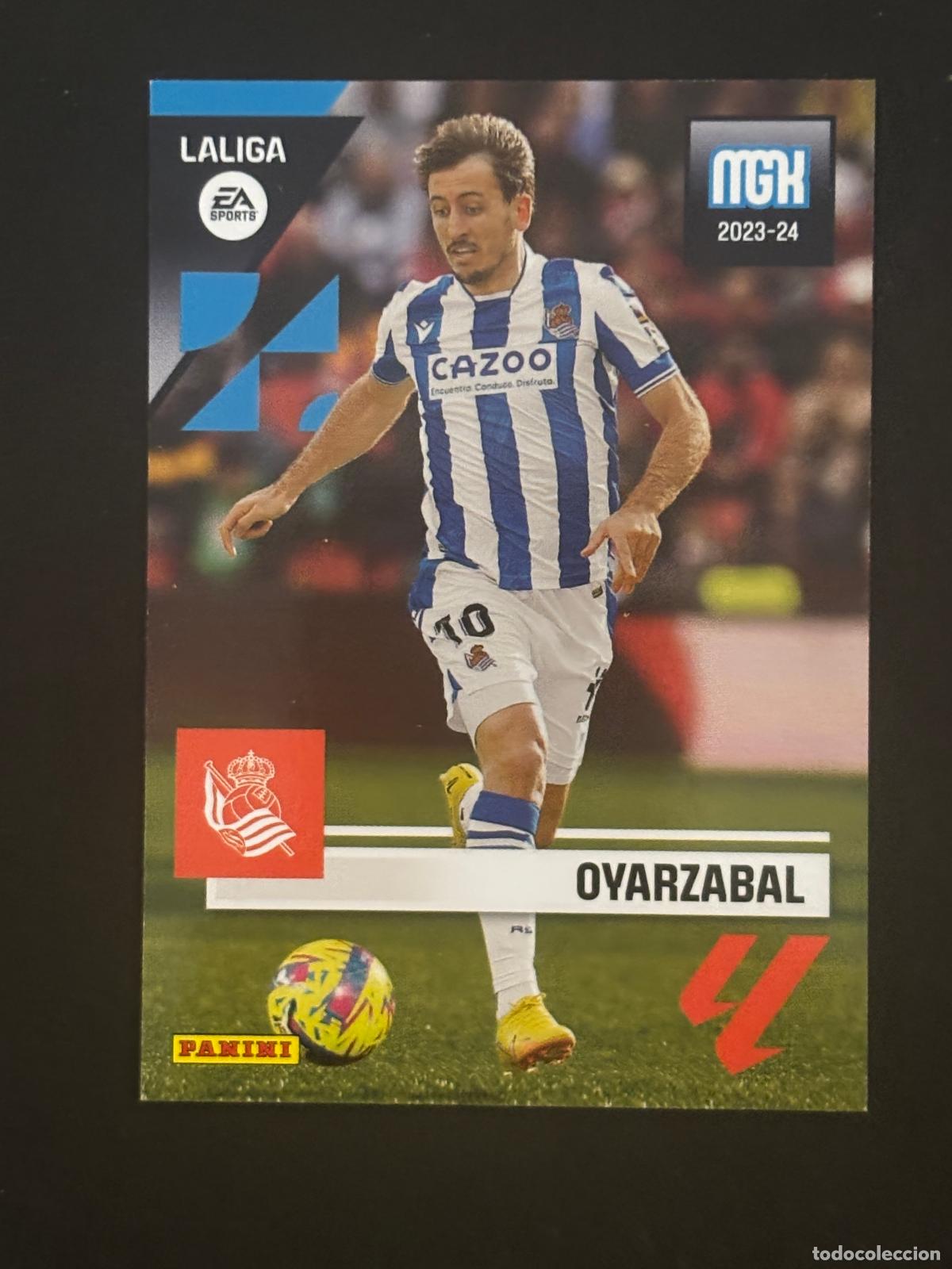 Fu&szlig;ball-Sticker: 321 OYARZABAL REAL SOCIEDAD MEGACRACKS MGK 23-24 2023-2024 PANINI LIGA