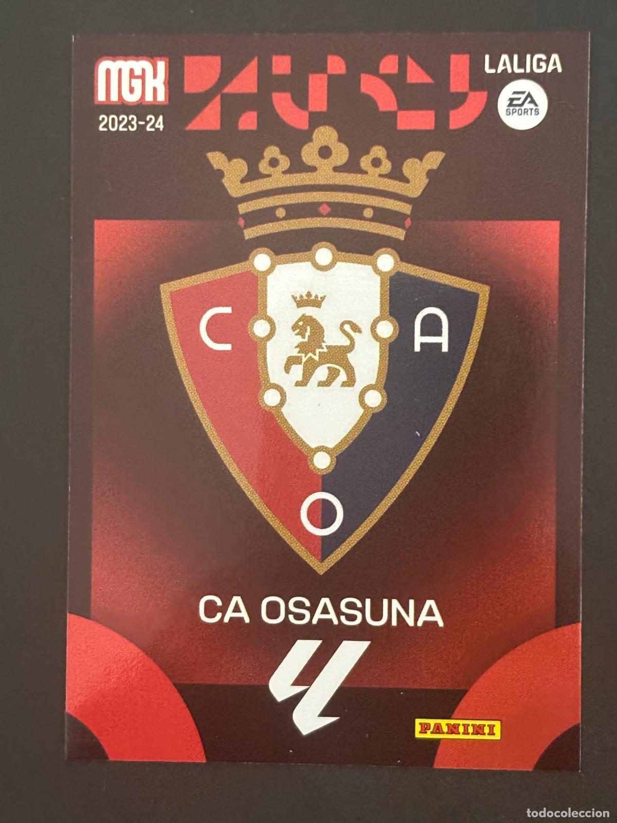 Fu&szlig;ball-Sticker: 271 ESCUDO OSASUNA MEGACRACKS MGK 23-24 2023-2024 PANINI LIGA