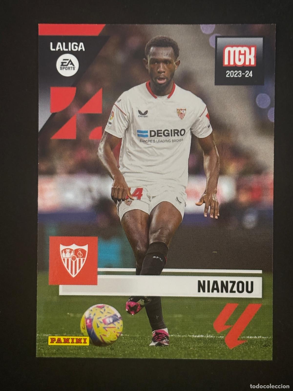 Fu&szlig;ball-Sticker: 330 NIANZOU SEVILLA MEGACRACKS MGK 23-24 2023-2024 PANINI LIGA