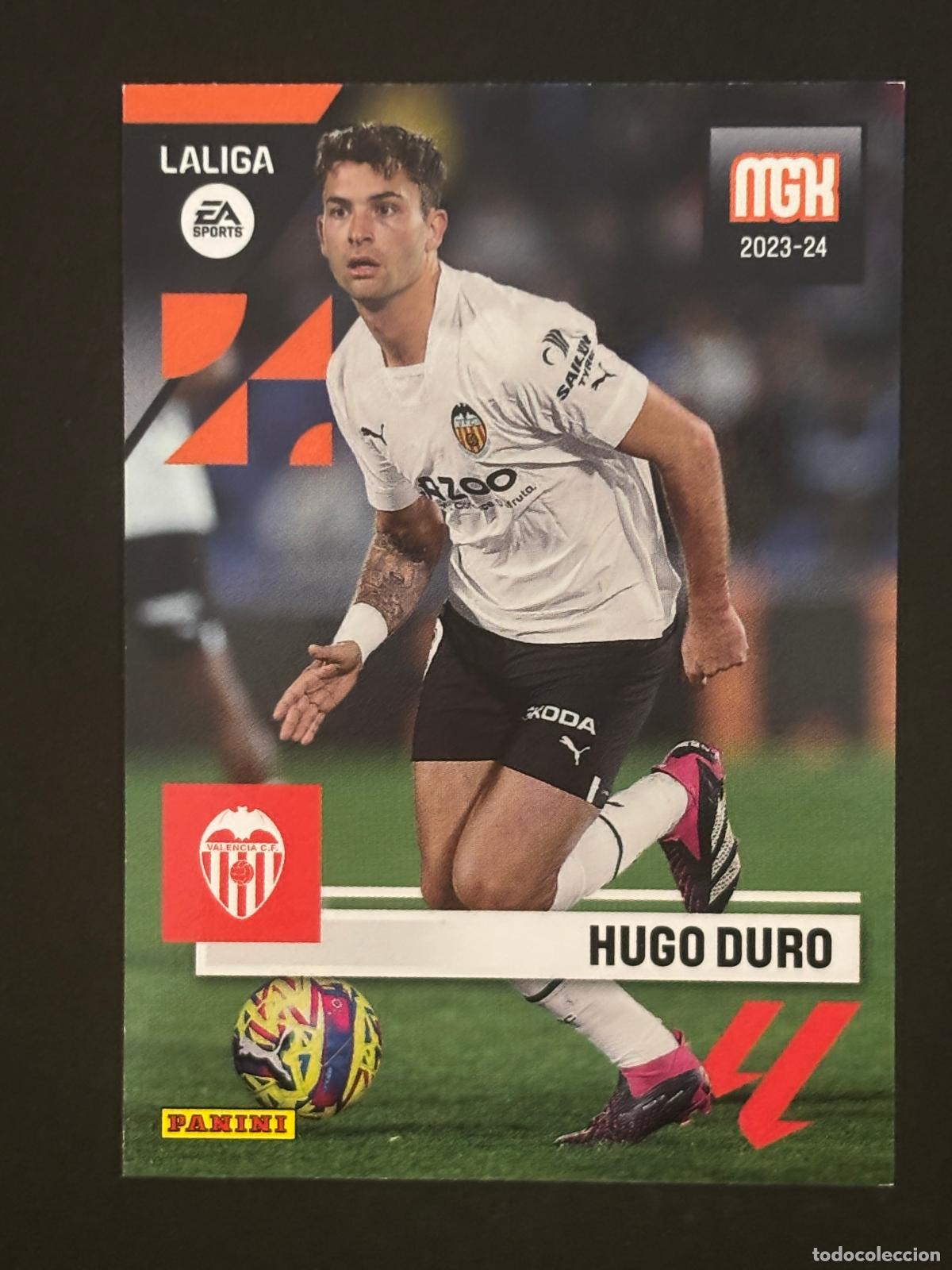 Fu&szlig;ball-Sticker: 358 HUGO DURO VALENCIA MEGACRACKS MGK 23-24 2023-2024 PANINI LIGA