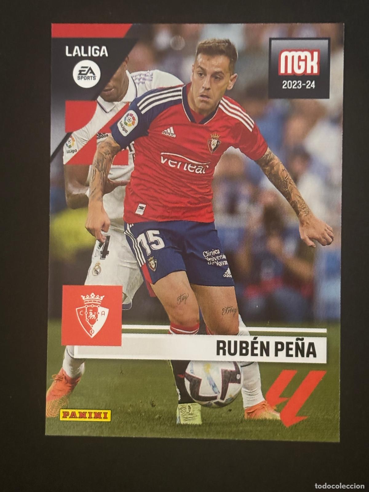 Fu&szlig;ball-Sticker: 274 RUB&Eacute;N PE&Ntilde;A OSASUNA MEGACRACKS MGK 23-24 2023-2024 PANINI LIGA