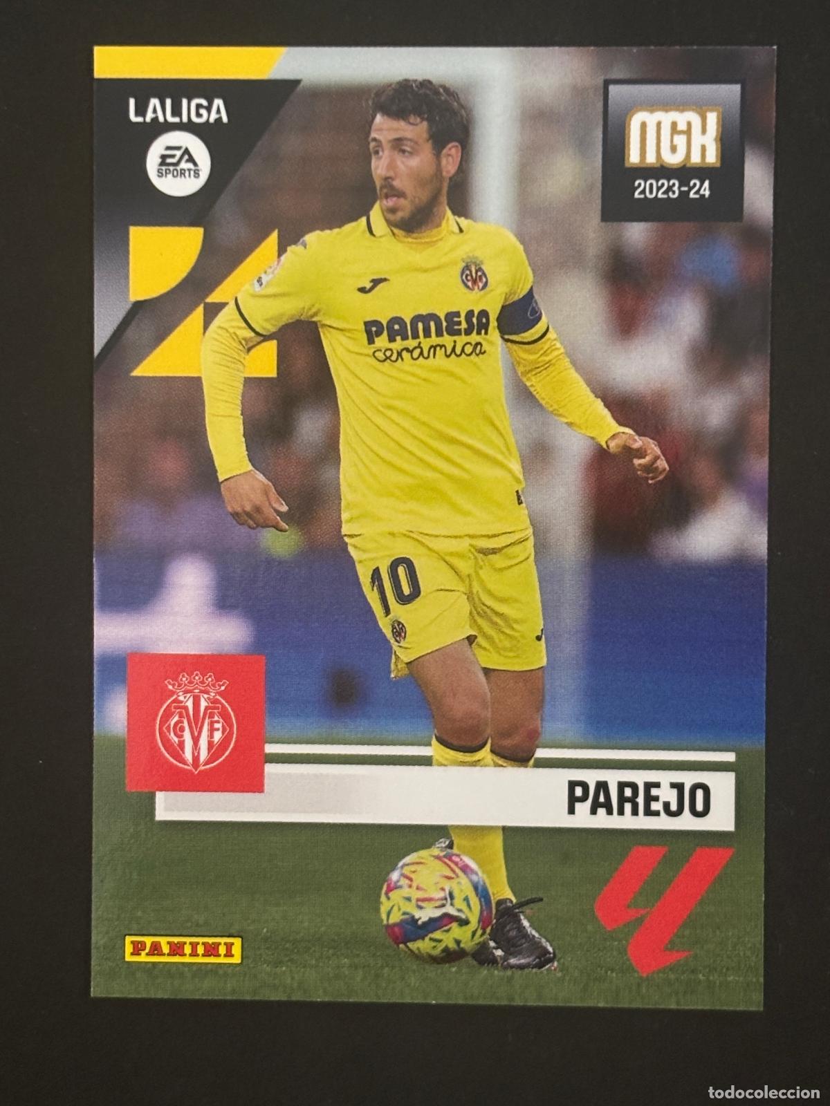 Fu&szlig;ball-Sticker: 372 PAREJO VILLARREAL MEGACRACKS MGK 23-24 2023-2024 PANINI LIGA