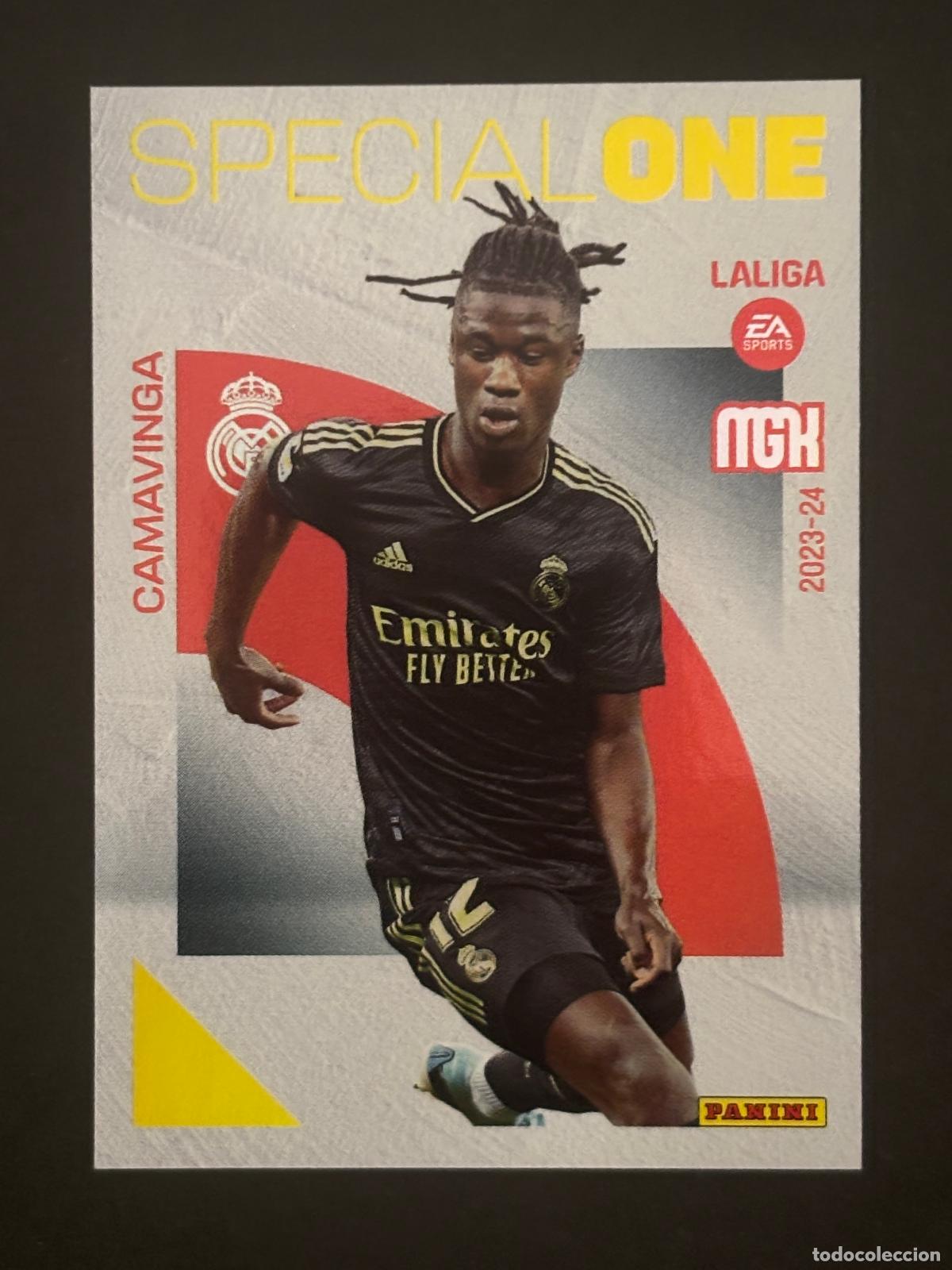 Football Stickers: 386 CAMAVINGA REAL MADRID SPECIAL ONE MEGACRACKS MGK 23-24 2023-2024 PANINI LIGA