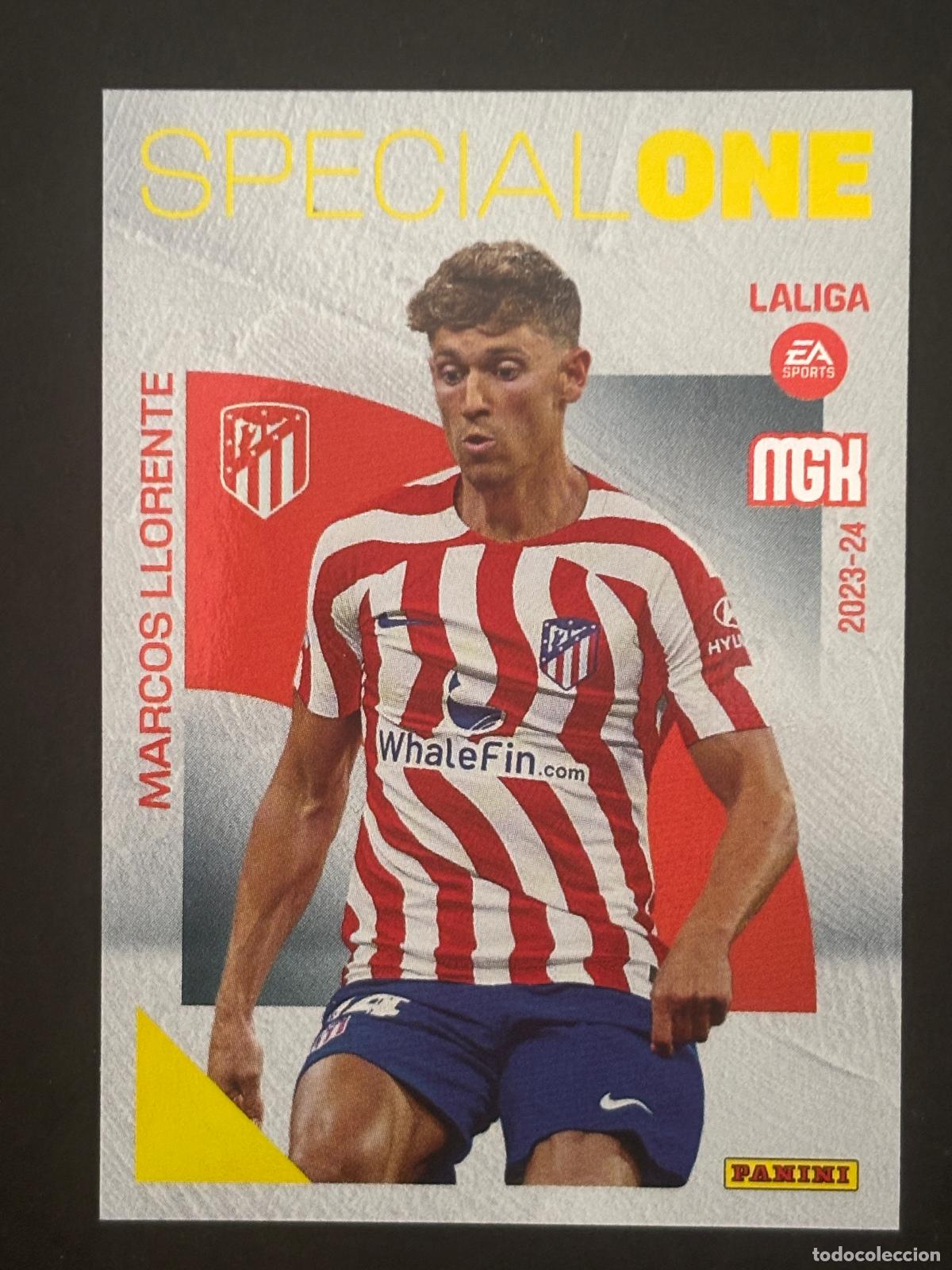 Football Stickers: 398 MARCOS LLORENTE AT MADRID SPECIAL ONE MEGACRACKS MGK 23-24 2023-2024 PANINI LIGA