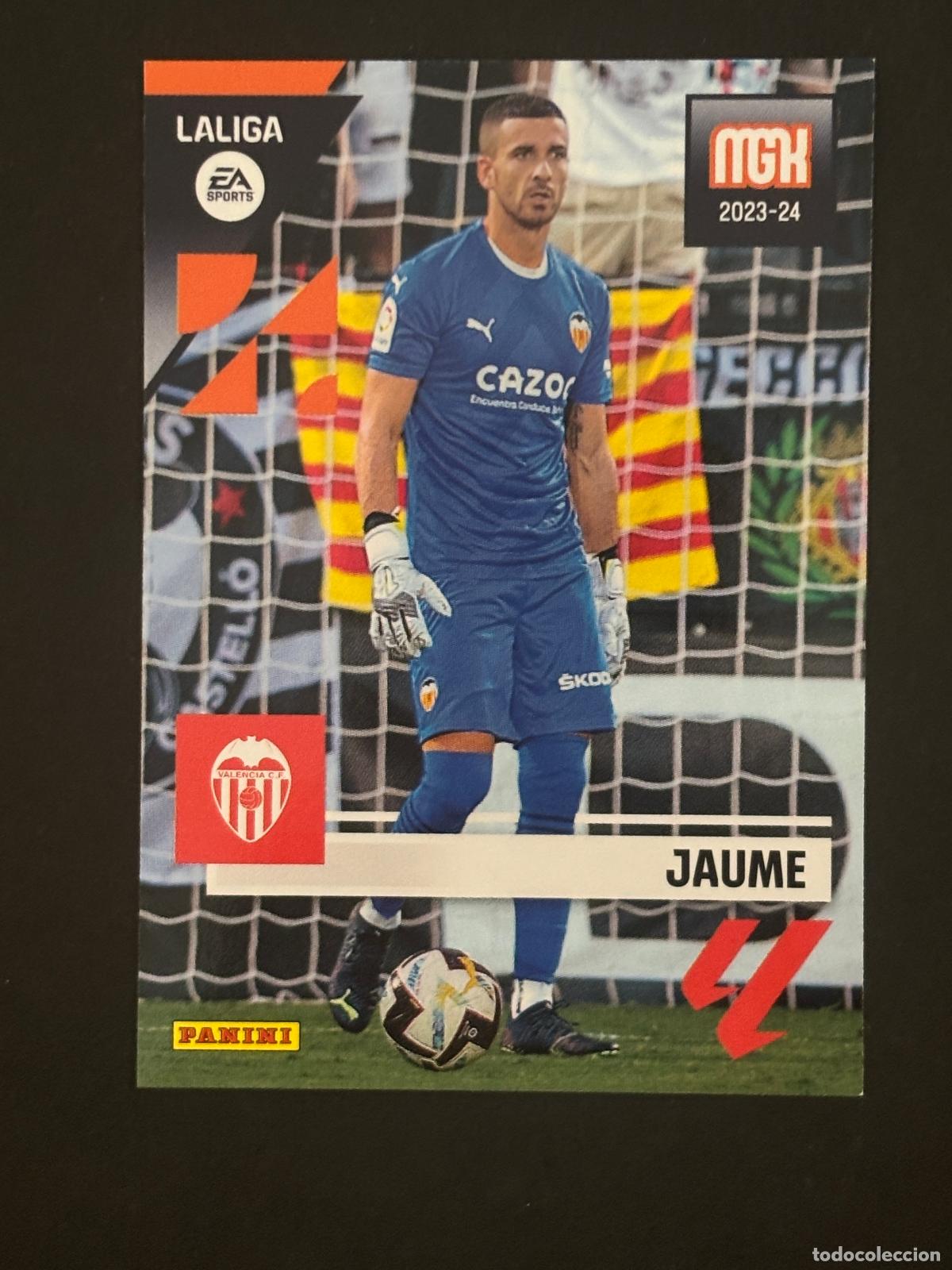 Football Stickers: 345 JAUME VALENCIA MEGACRACKS MGK 23-24 2023-2024 PANINI LIGA