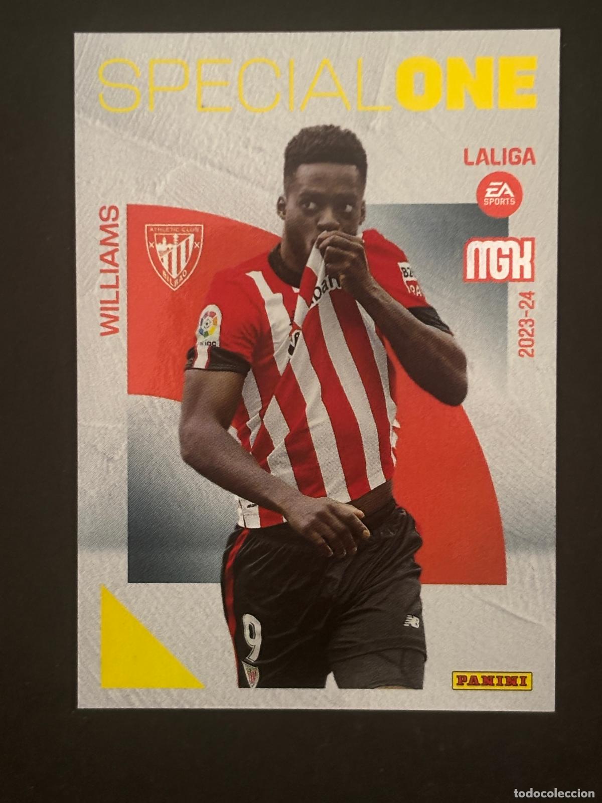 Football Stickers: 405 WILLIAMS AT BILBAO SPECIAL ONE MEGACRACKS MGK 23-24 2023-2024 PANINI LIGA