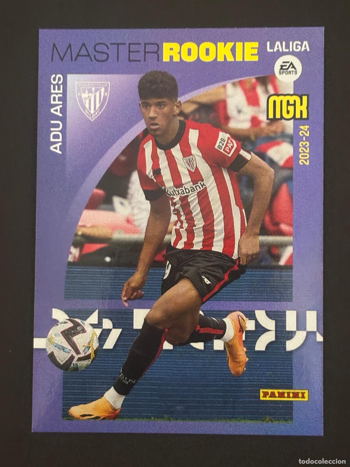 Cromos de f&uacute;tbol: 406 ADU ARES AT BILBAO MASTER ROOKIE MEGACRACKS MGK 23-24 2023-2024 PANINI LIGA