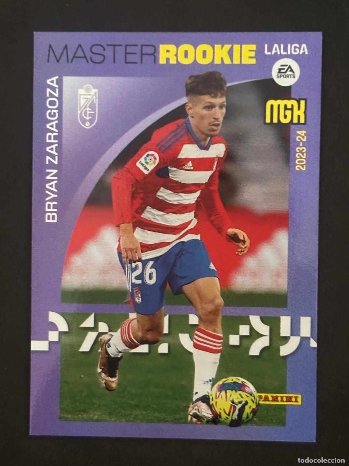 Cromos de f&uacute;tbol: 414 BRYAN ZARAGOZA GRANADA MASTER ROOKIE MEGACRACKS MGK 23-24 2023-2024 PANINI LIGA