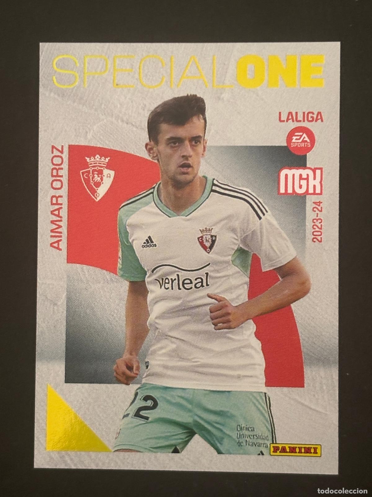 Cromos de f&uacute;tbol: 379 AIMAR OROZ OSASUNA SPECIAL ONE MEGACRACKS MGK 23-24 2023-2024 PANINI LIGA