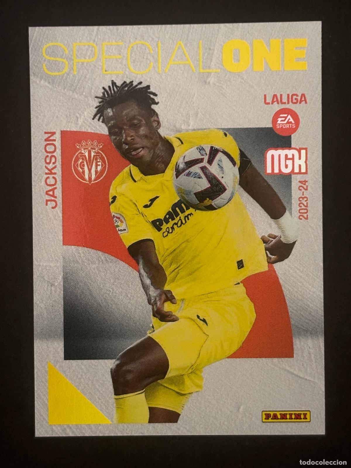 Cromos de f&uacute;tbol: 393 JACKSON VILLARREAL SPECIAL ONE MEGACRACKS MGK 23-24 2023-2024 PANINI LIGA