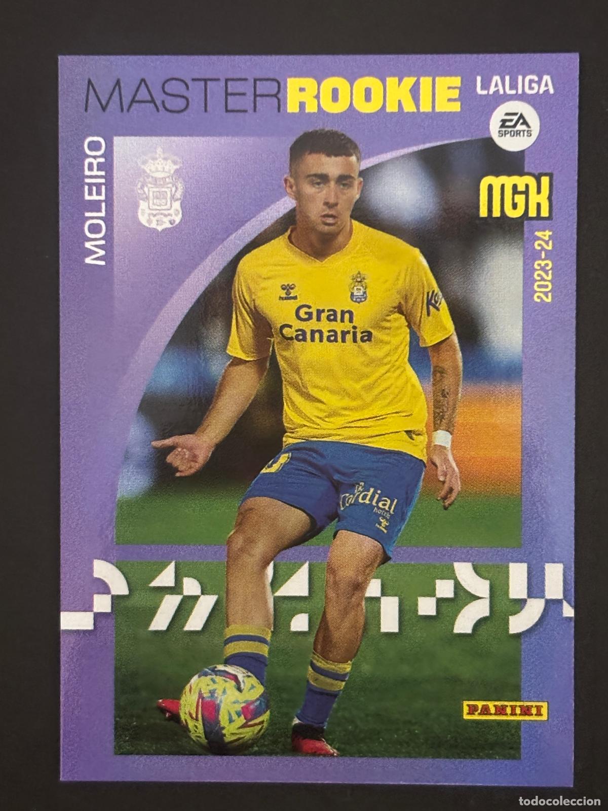 Football Stickers: 424 MOLEIRO LAS PALMAS MASTER ROOKIE MEGACRACKS MGK 23-24 2023-2024 PANINI LIGA