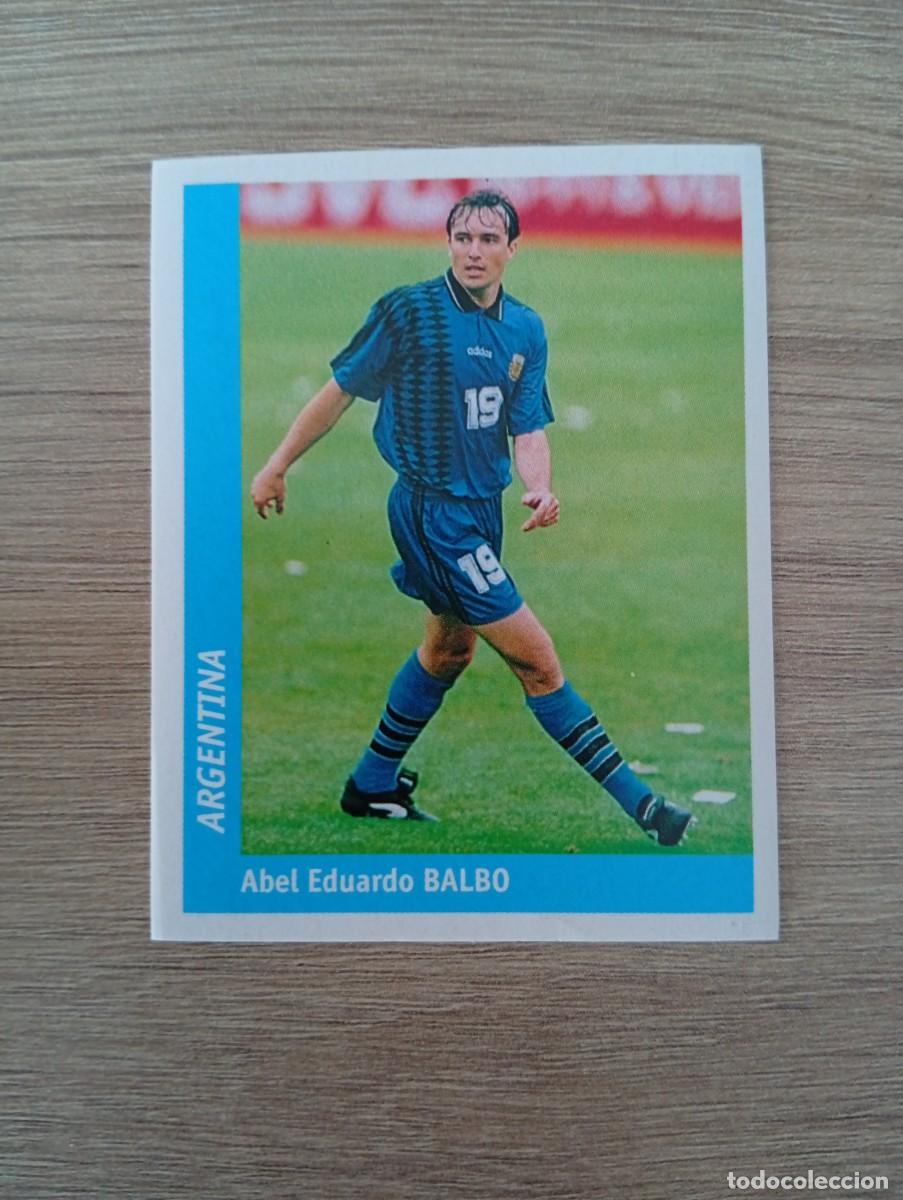 Cartes &agrave; collectionner de Football: ABEL EDUARDO BALBO 341 ARGENTINA PANINI DS MUNDIAL WORLD CUP FRANCE 98 FRANCIA 1998 SIN PEGAR