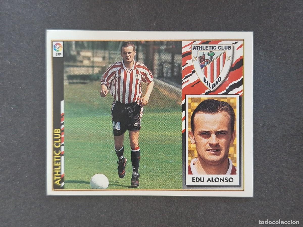 Cartes &agrave; collectionner de Football: L4 EDU ALONSO ATHLETIC CLUB DE BILBAO LIGA ESTE 1997 1998 97 98 NUNCA PEGADO SIN PEGAR