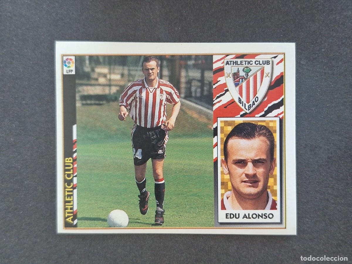 Cartes &agrave; collectionner de Football: L4 EDU ALONSO ATHLETIC CLUB DE BILBAO LIGA ESTE 1997 1998 97 98 NUNCA PEGADO SIN PEGAR