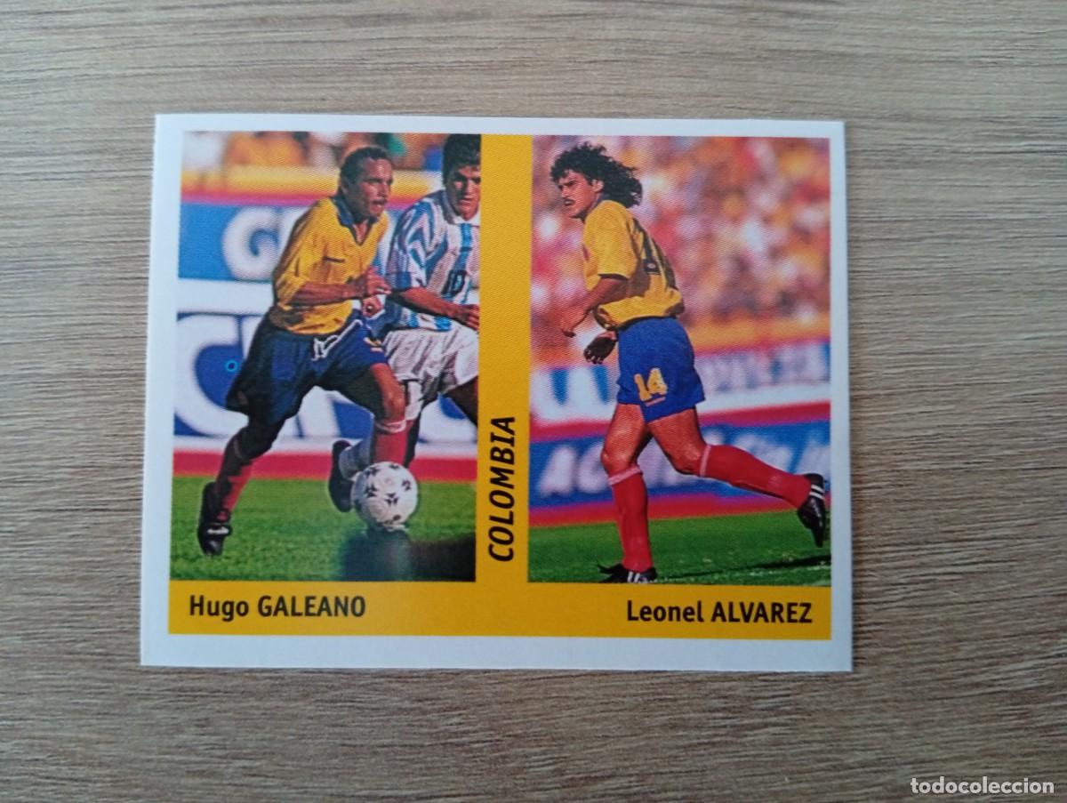 Cartes &agrave; collectionner de Football: GALEANO ALVAREZ 316 COLOMBIA PANINI DS MUNDIAL WORLD CUP FRANCE 98 FRANCIA 1998 SIN PEGAR