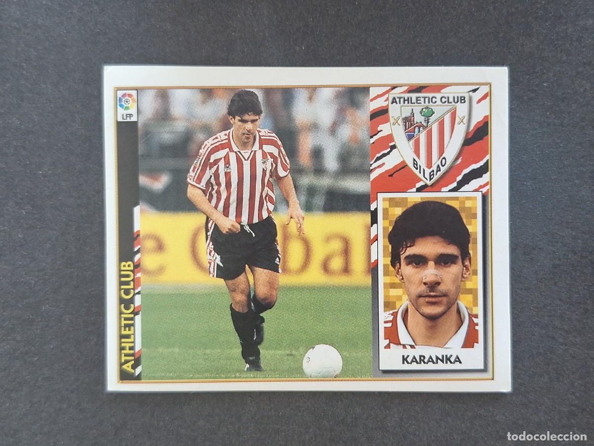 Cartes &agrave; collectionner de Football: L4 KARANKA ATHLETIC CLUB DE BILBAO LIGA ESTE 1997 1998 97 98 NUNCA PEGADO SIN PEGAR
