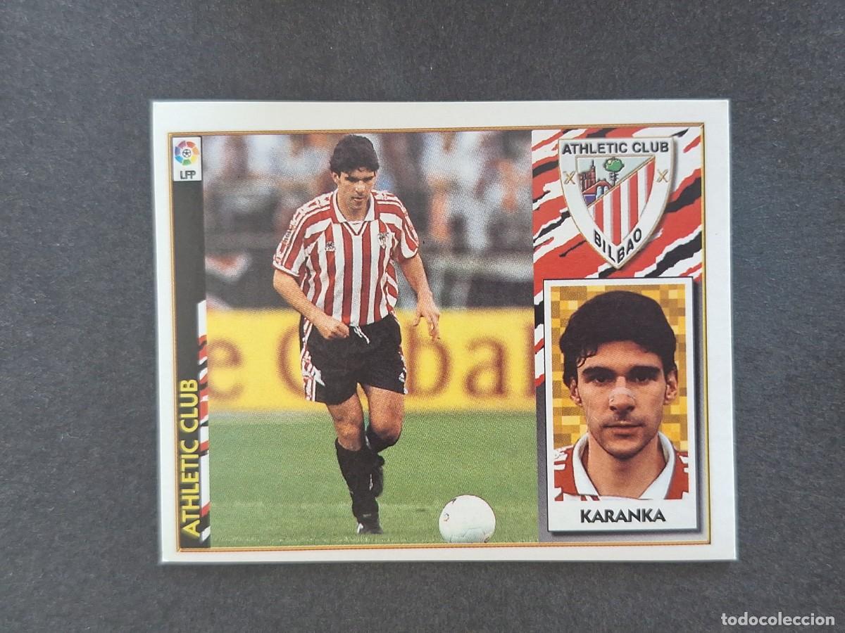 Cartes &agrave; collectionner de Football: L4 KARANKA ATHLETIC CLUB DE BILBAO LIGA ESTE 1997 1998 97 98 NUNCA PEGADO SIN PEGAR