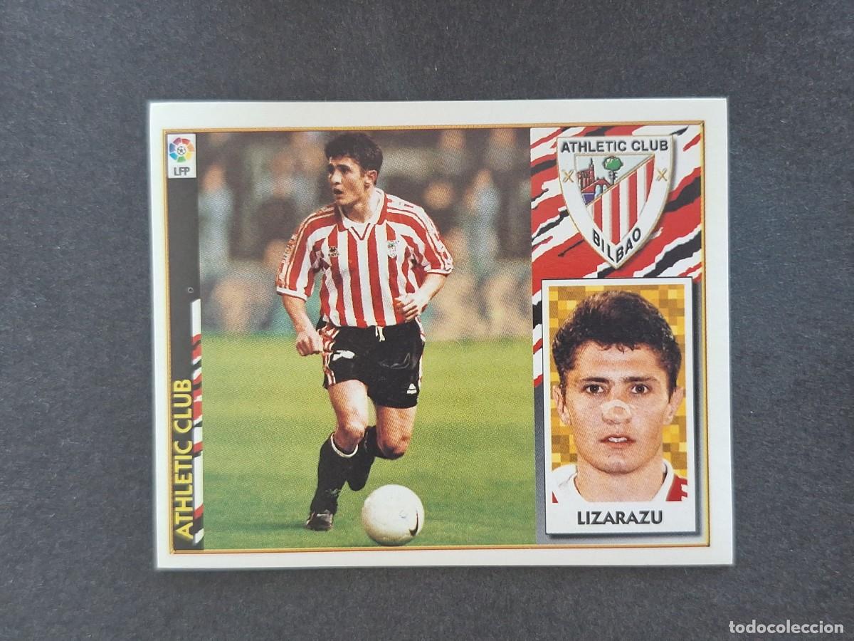 Cartes &agrave; collectionner de Football: L4 LIZARAZU ATHLETIC CLUB DE BILBAO LIGA ESTE 1997 1998 97 98 NUNCA PEGADO SIN PEGAR