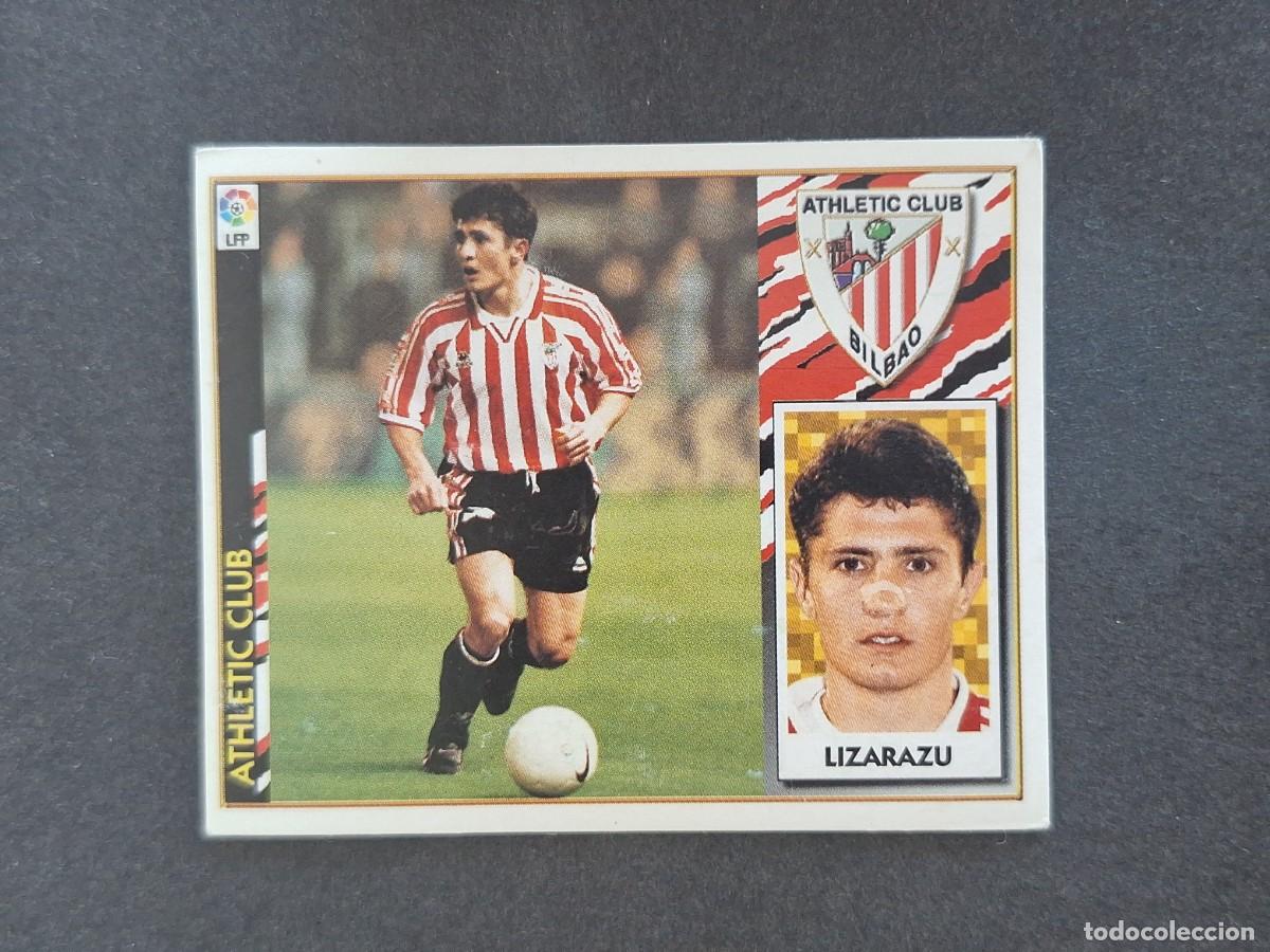 Cartes &agrave; collectionner de Football: L4 LIZARAZU ATHLETIC CLUB DE BILBAO LIGA ESTE 1997 1998 97 98 NUNCA PEGADO SIN PEGAR