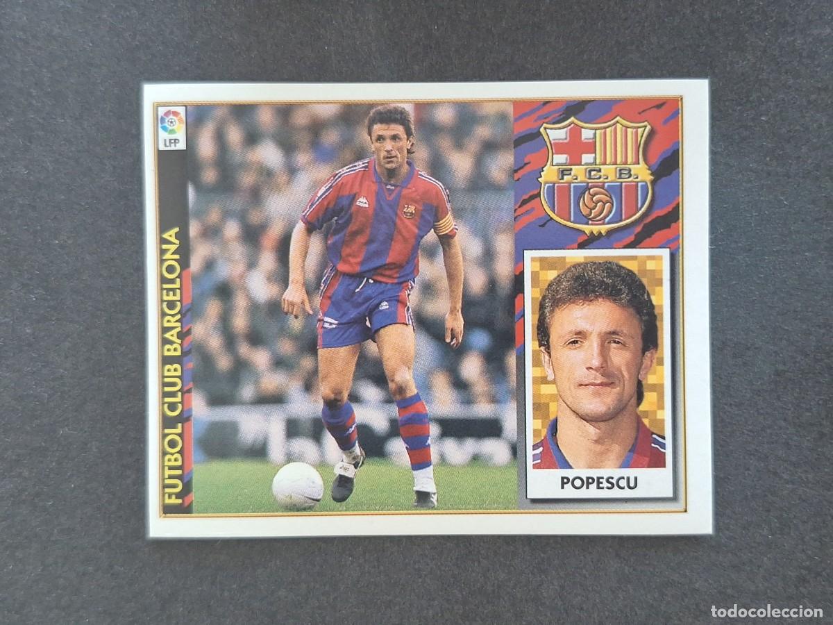 Cartes &agrave; collectionner de Football: L4 POPESCU F. C. BARCELONA LIGA ESTE 1997 1998 97 98 NUNCA PEGADO SIN PEGAR