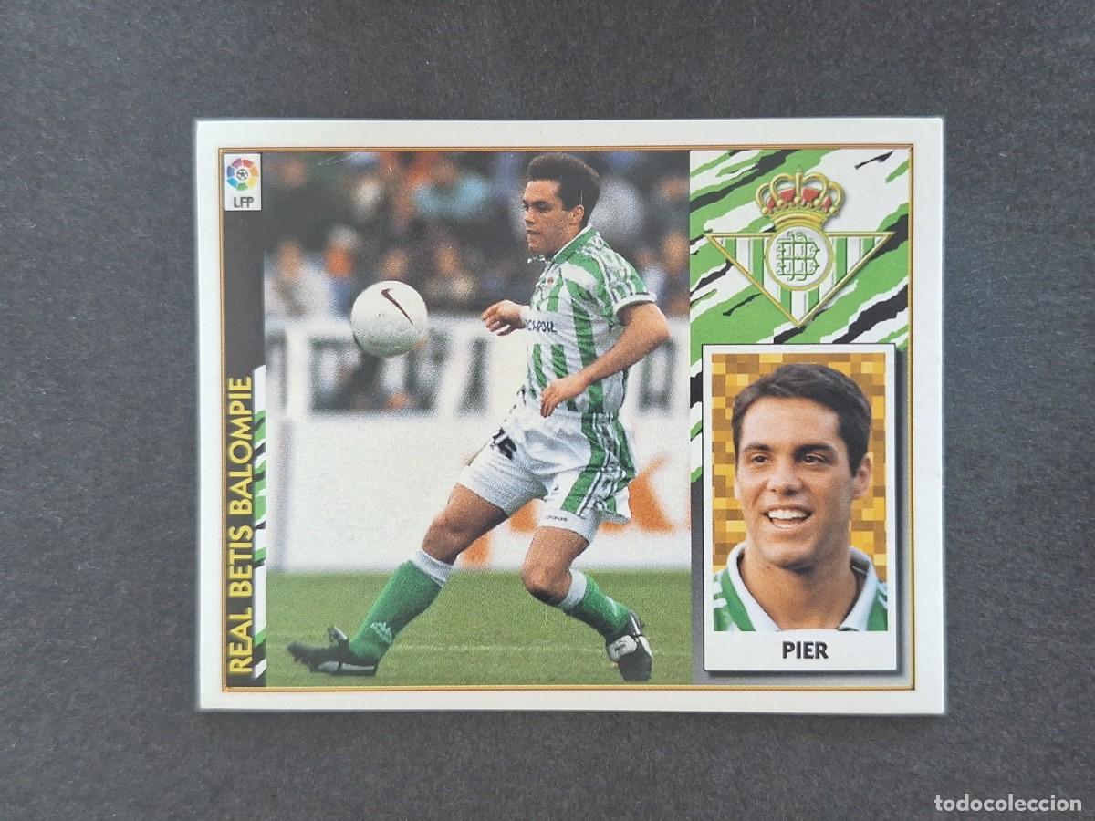 Football Stickers: L4 PIER REAL BETIS BALOMPIE LIGA ESTE 1997 1998 97 98 NUNCA PEGADO SIN PEGAR