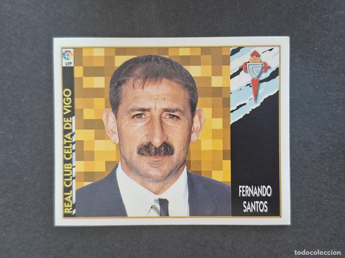 Football Stickers: L4 FERNANDO SANTOS ENTRENADOR CELTA DE VIGO LIGA ESTE 1997 1998 97 98 NUNCA PEGADO SIN PEGAR