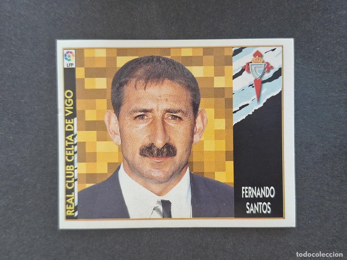 Football Stickers: L4 FERNANDO SANTOS ENTRENADOR CELTA DE VIGO LIGA ESTE 1997 1998 97 98 NUNCA PEGADO SIN PEGAR