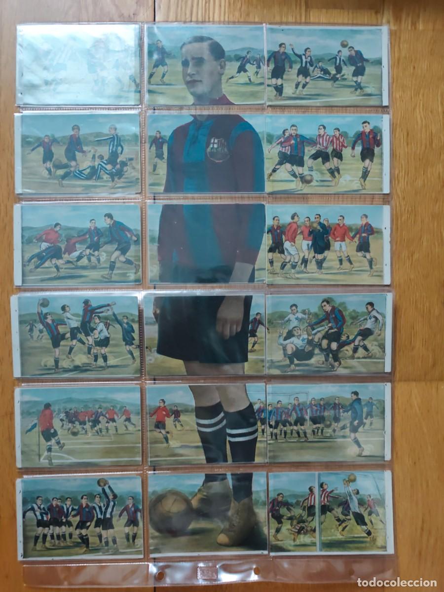 Football Stickers: 18 CROMOS FUTBOL CLUB BARCELONA - AGUSTIN SANCHO- N&ordm; 19 AL 36 CHOCOLATES JAIME BOIX