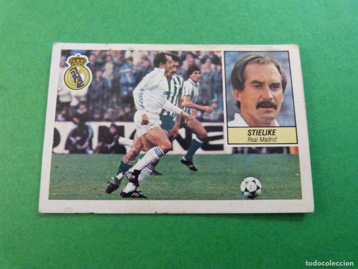 Cromos de f&uacute;tbol: CROMO FUTBOL STIELIKE ANGEL REAL MADRID C.F. DESPEGADO*** LIGA ESTE 1984-1985/84-85