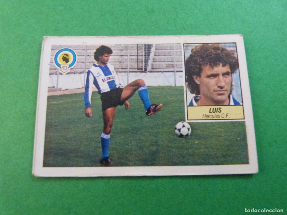 Cromos de Futebol: CROMO FUTBOL LUIS CARRE&Ntilde;O HERCULES C.F. DESPEGADO*** LIGA ESTE 1984-1985/84-85