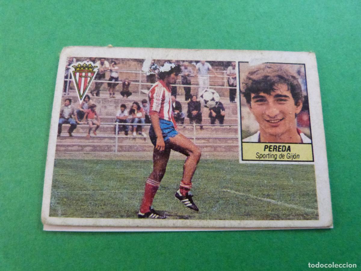 Cromos de Futebol: CROMO FUTBOL PEREDA CUNDI SPORTING DE GIJON DESPEGADO*** LIGA ESTE 1984-1985/84-85
